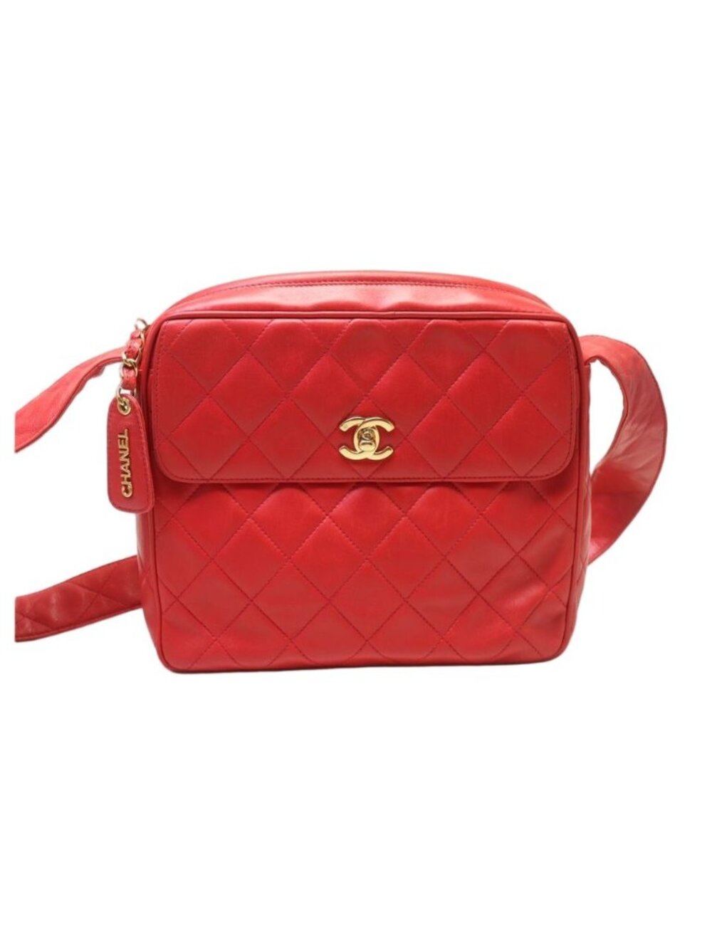 Chanel Quilted Lambskin Shoulder Bag